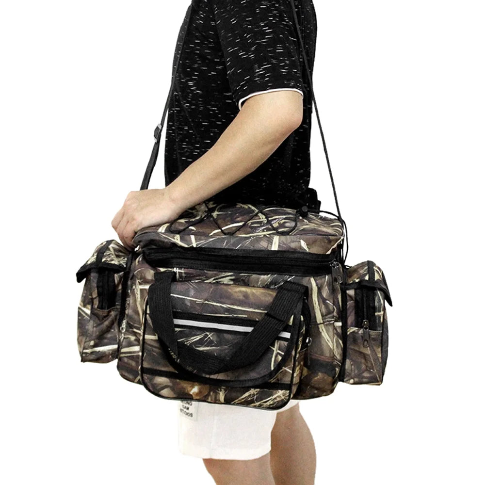Large Capacity Waterproof Fishing Tackle Bag J9617