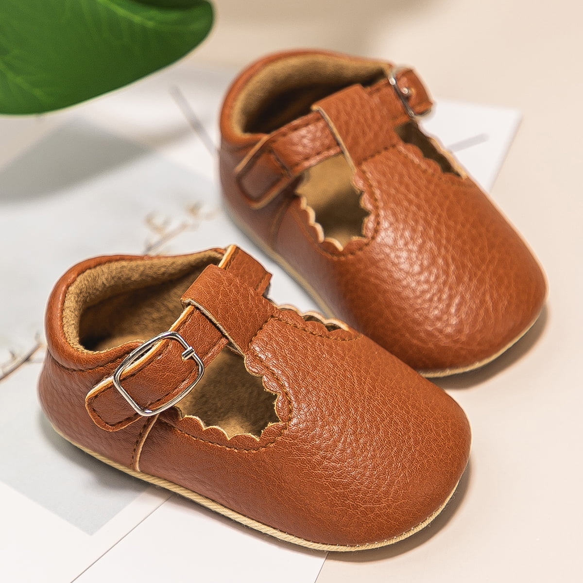 Baby Girls Mary Jane Bowknot Flats Shoes C79658