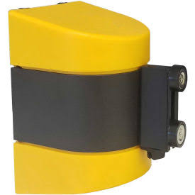 Magnetic Retractable Barrier, Blk/Ylw, 30& L R793