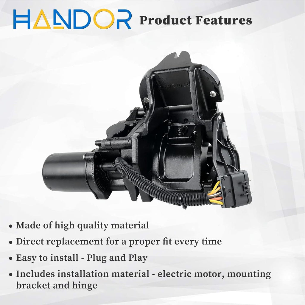 Front Left Power Running Board Motor Assembly with Bracket & Hinge Y16997