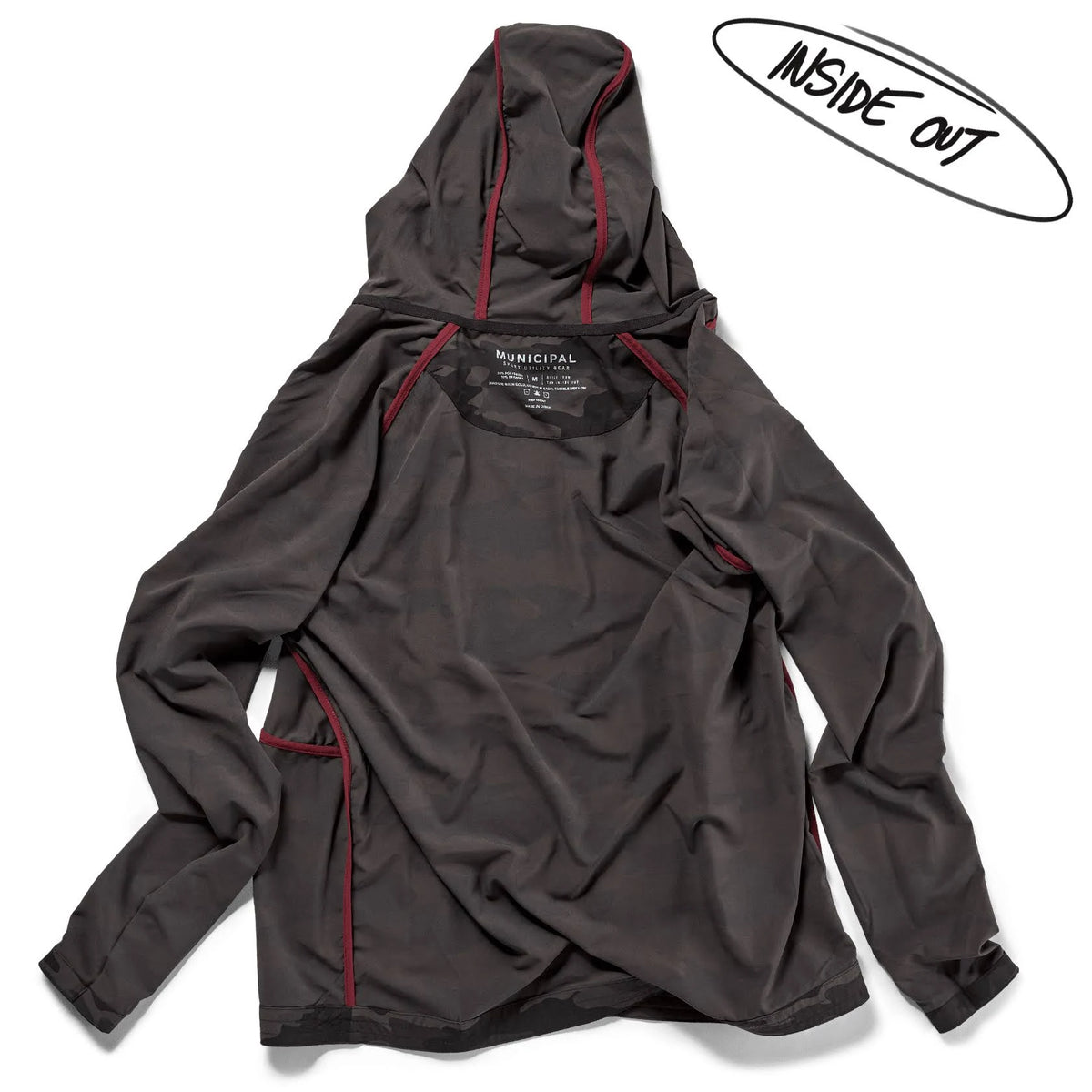 Night Camo Shell Jacket Size 2XL X372967