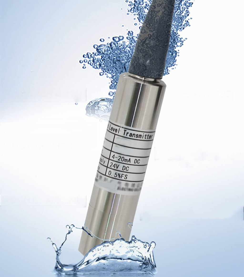 24-32V DC Water Level Sensor 4-20mA 316 Stainless Steel 0-20m with 20m Cable Pack of 2 S68600