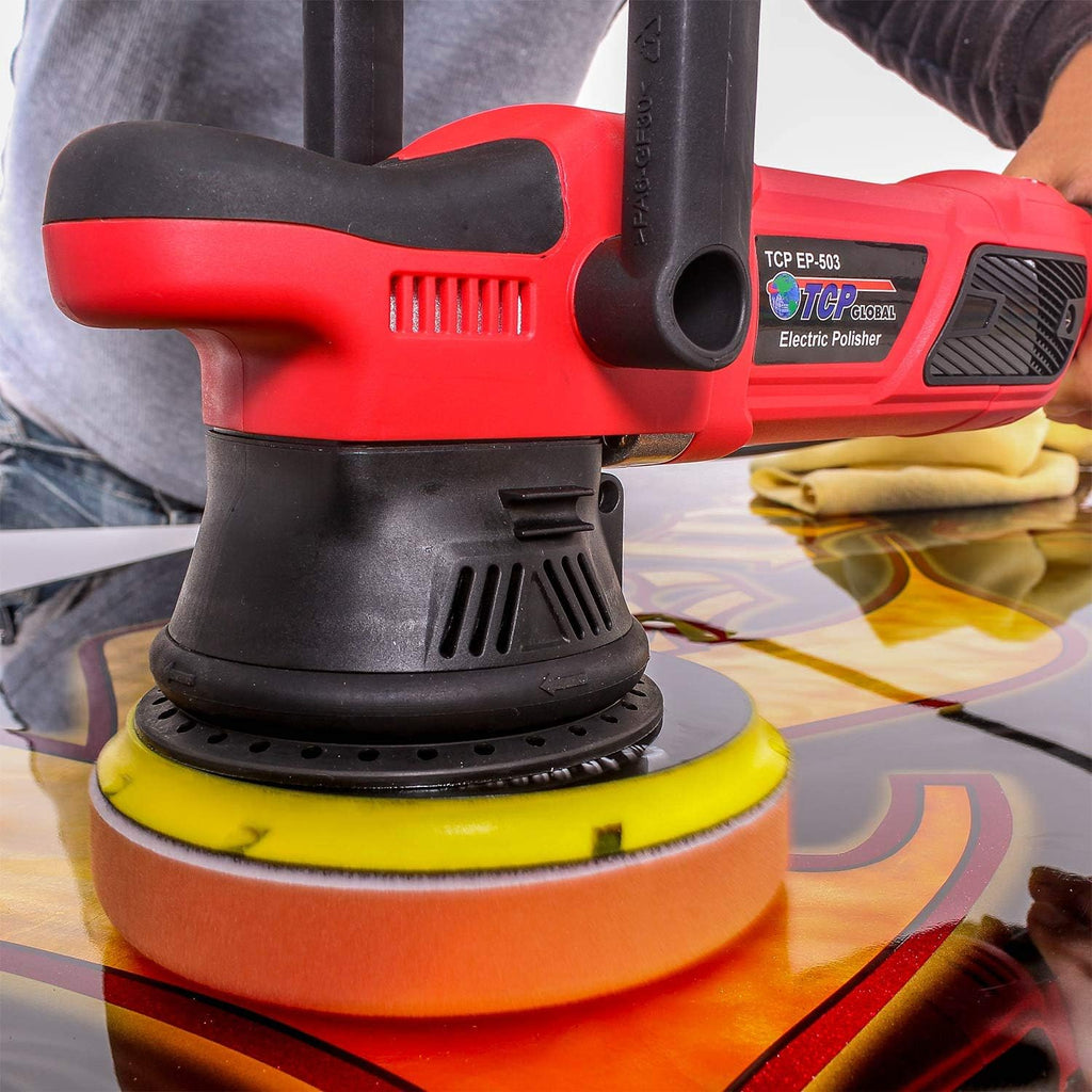 6" Variable Speed Random Orbit Dual-Action Polisher, 8 Amps, Pack of 2 H4847
