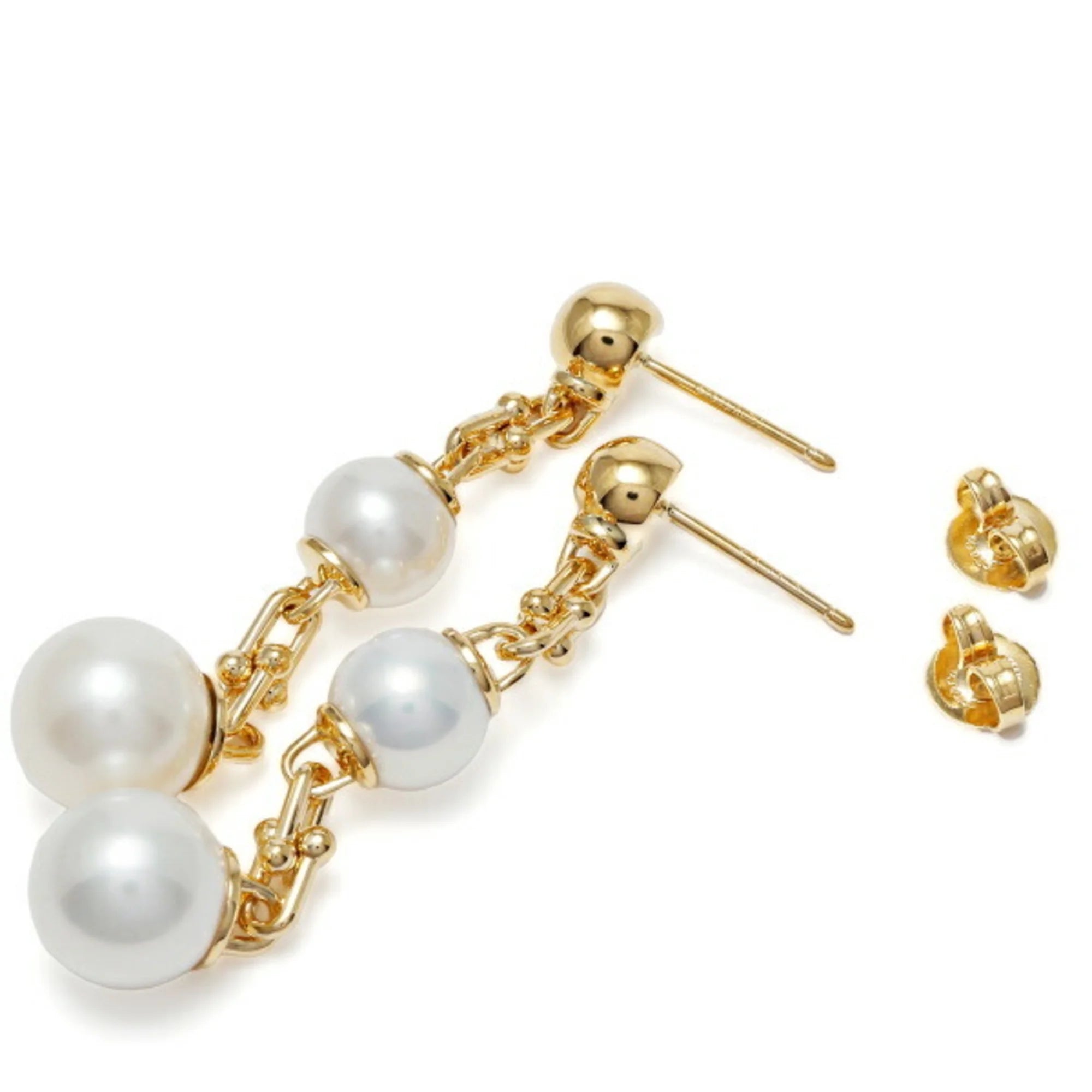 Yellow Gold Earrings C1704
