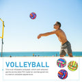 Inflatable Rainbow Vinyl Volleyball Ball U2486