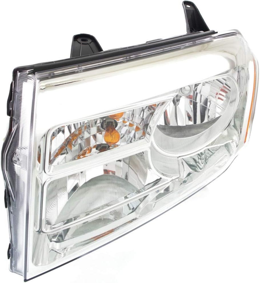 Headlight Assembly for 2012 2013 2014 Honda Pilot Driver and Passenger Side with Bulbs D164582