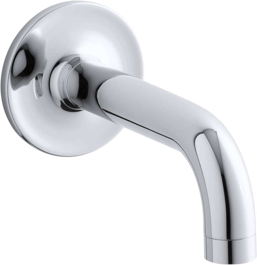 Polished Chrome Wall-Mount Bath Spout L867