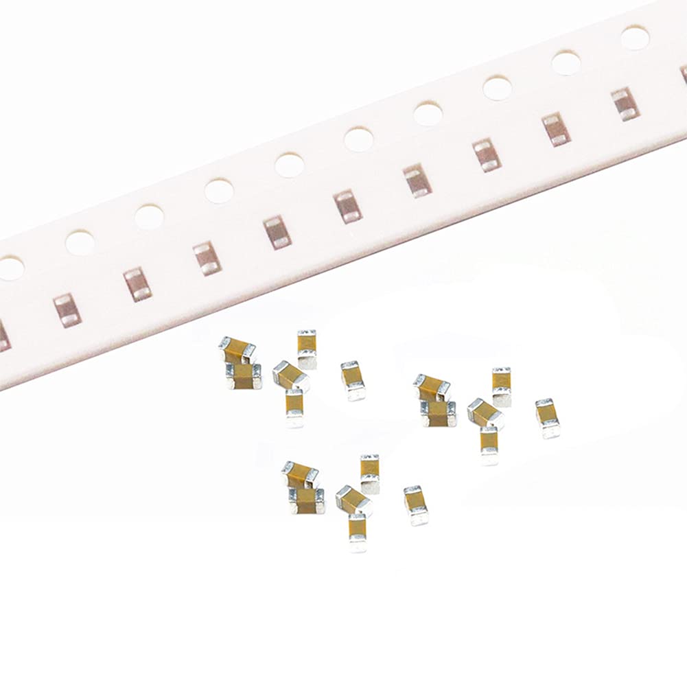 960PCS 0603 0805 1206 SMD Capacitor Kit, 16 Value 10pF-22uF Multilayer Ceramic Chip Capacitors Assortment Set M51409
