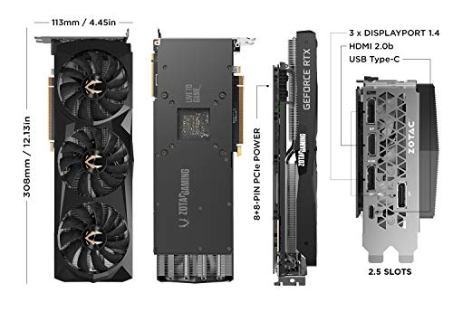 11GB GDDR6 352-bit Gaming Graphics Card P2184
