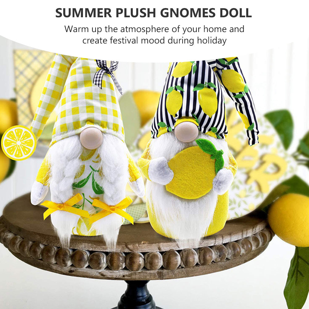 Lemon Gnome Doll Cotton S763