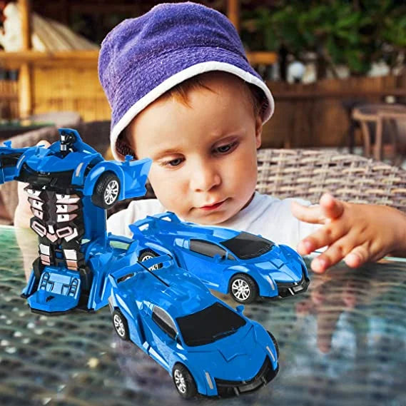 3 Pack Transforming Robot Car Toy E924722