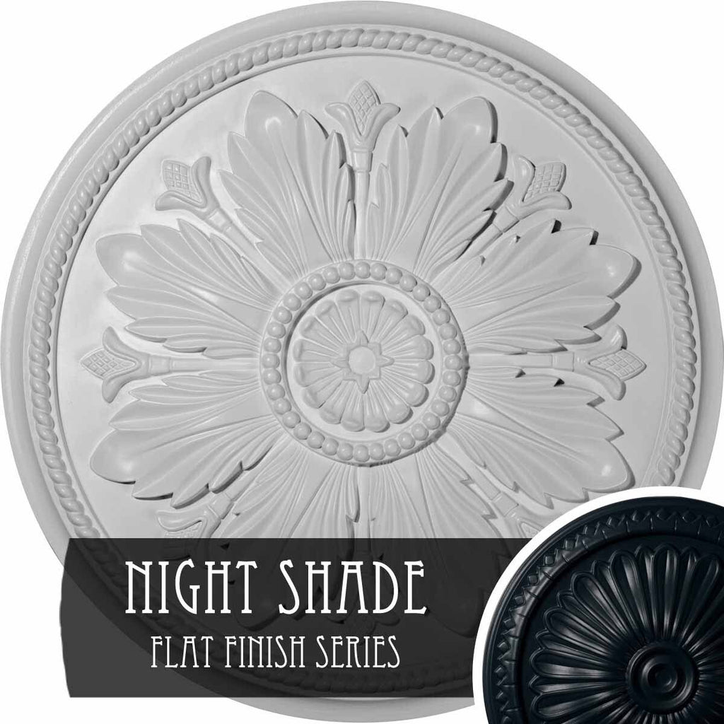 23 5/8 inch x 1 1/2 inch Ceiling Medallion Hand-Painted Night Shade Z634393