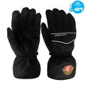 Waterproof Ski Gloves, 3M Thinsulate Winter Gloves (M, Black) A5207