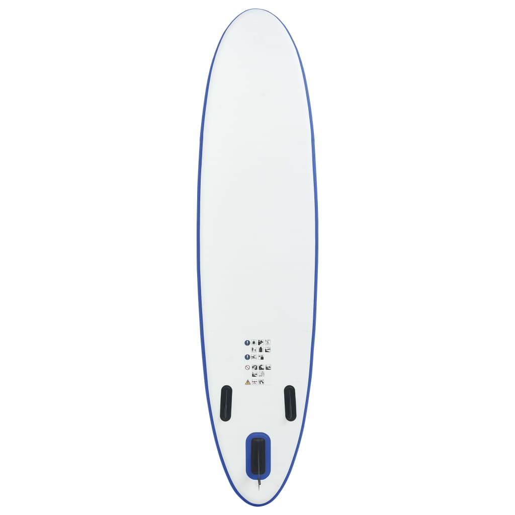 Blue and White Inflatable Paddleboard Set Y32152