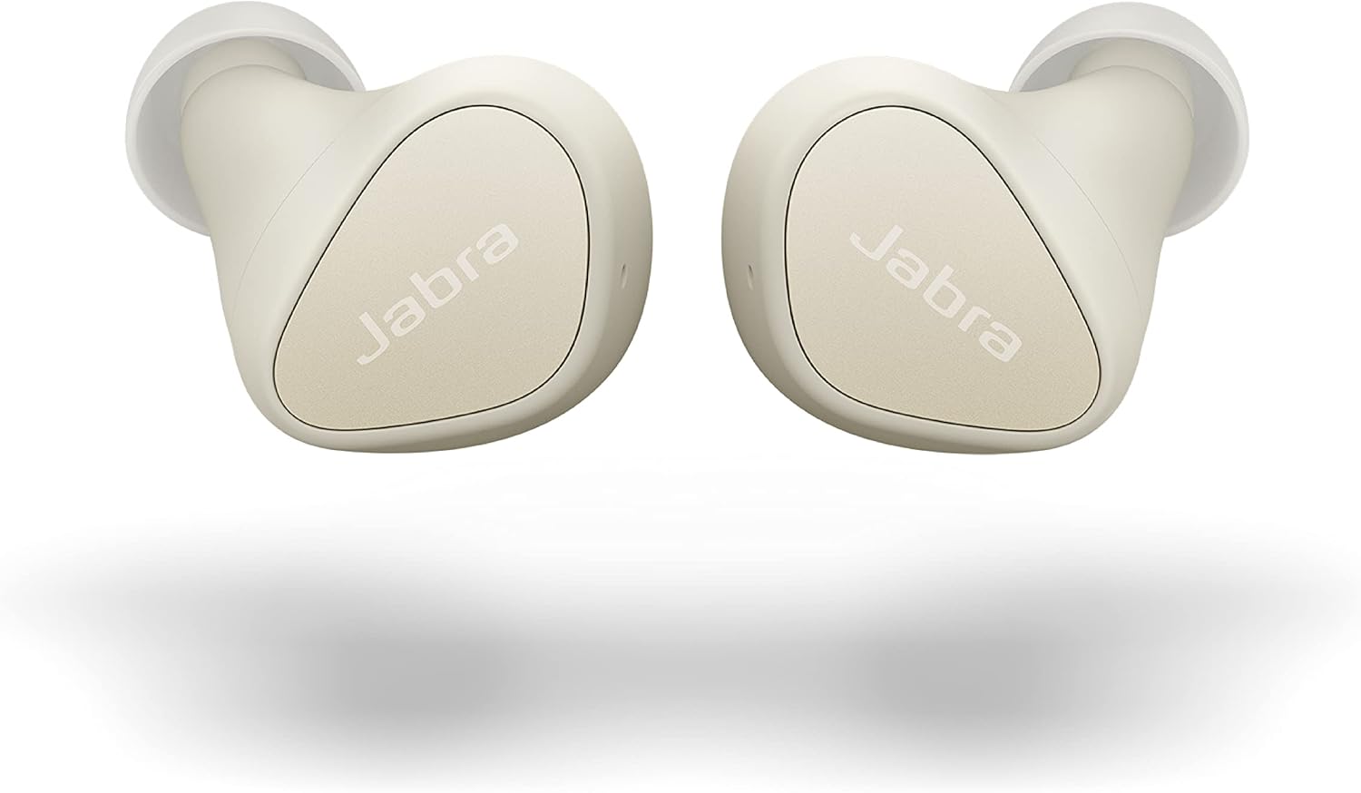Light Beige In Ear Wireless Bluetooth Earbuds with 4 Built-in Microphones N6016