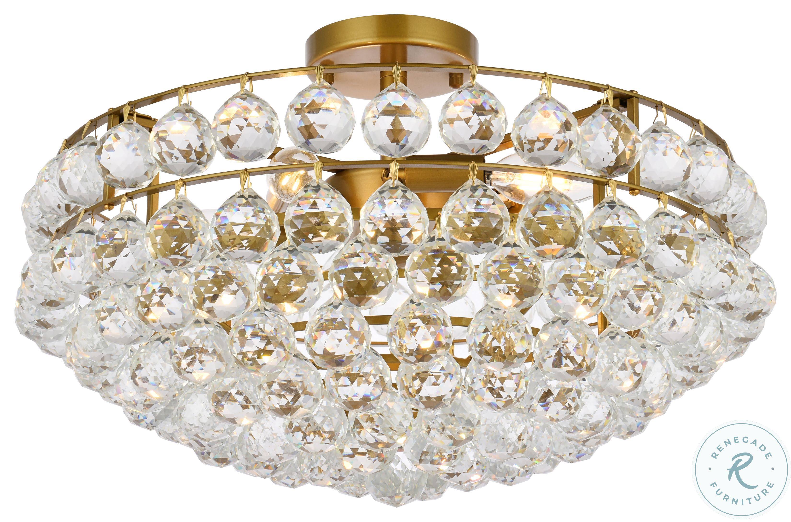 Brass Flush Mount F3205