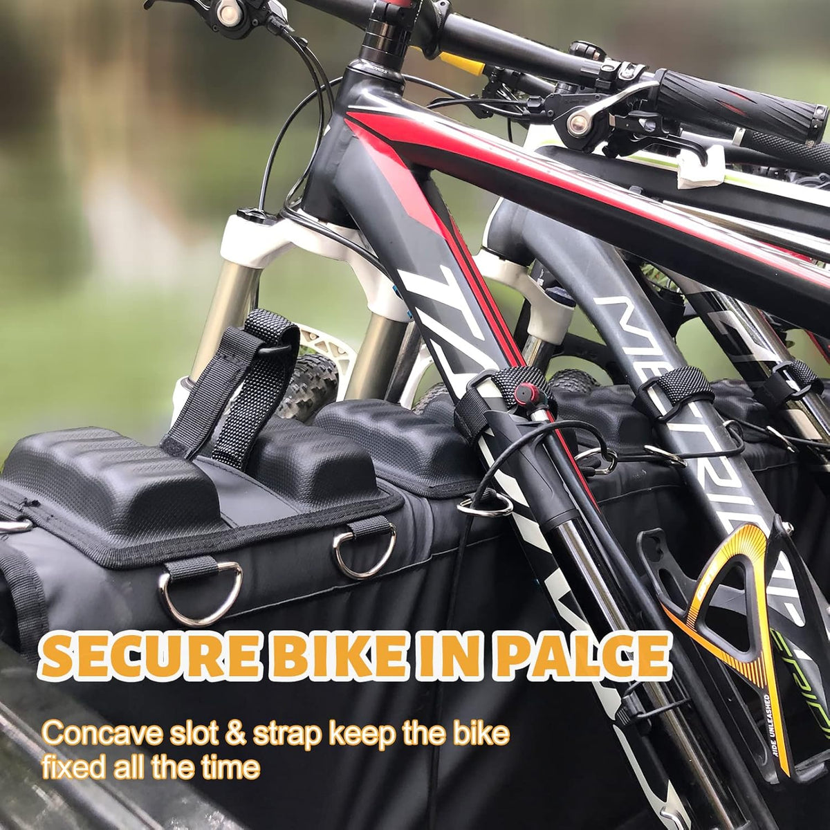 Truck Bike Tailgate Pad with Anti-Theft Lock, 53" Long Pack of 2 V719