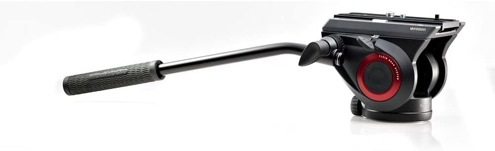 Fluid Video Head with Flat Base and Sliding Plate L73905