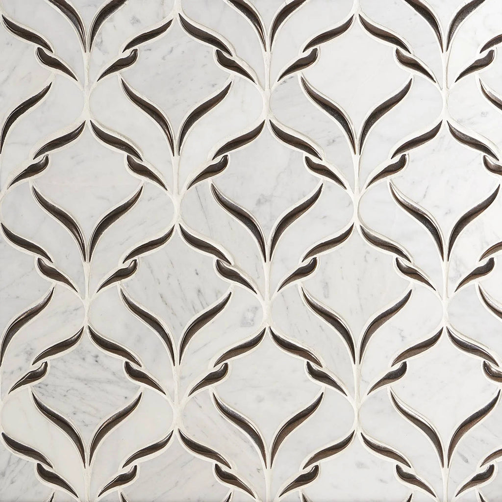 Polished Carrara Mosaic J7373
