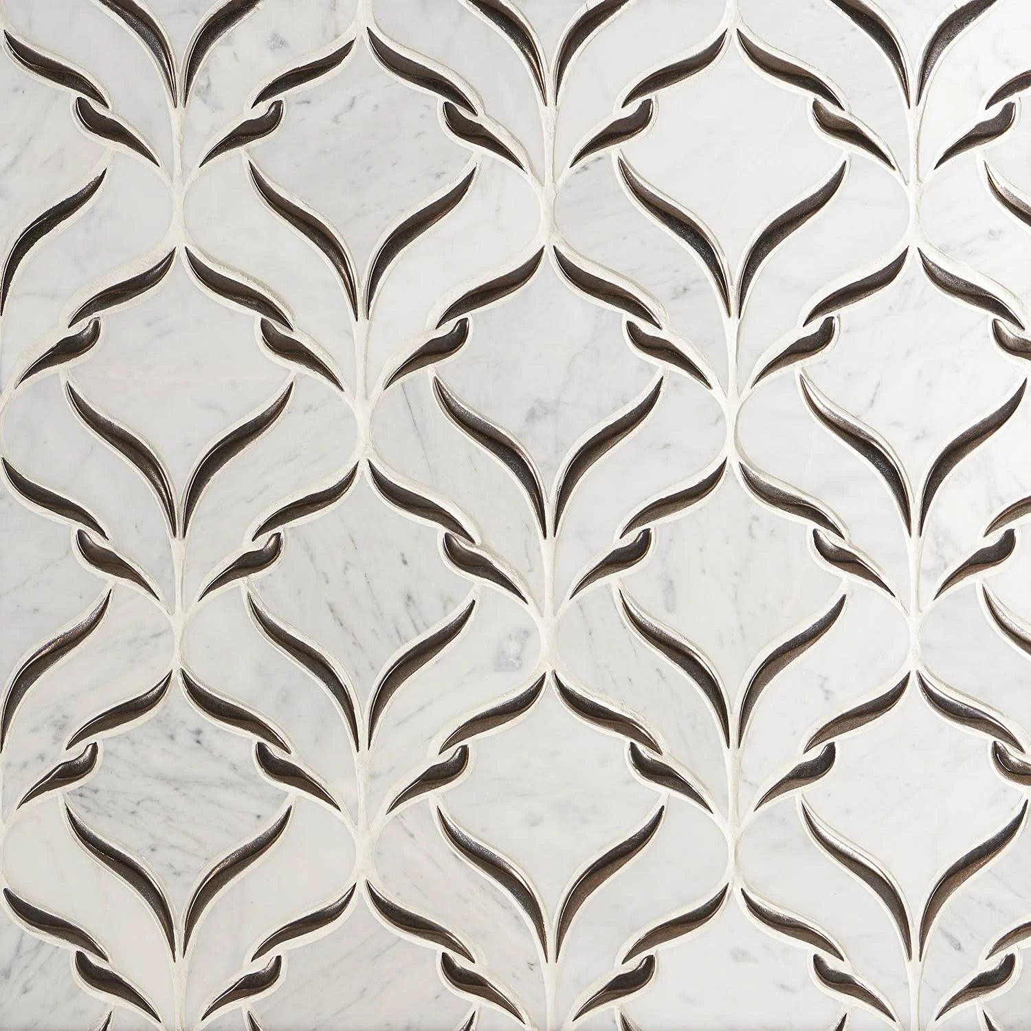 Polished Carrara Mosaic J7373
