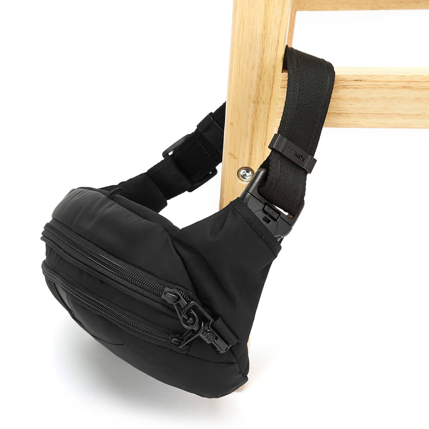 Black Anti-Theft Hip Pack W88643