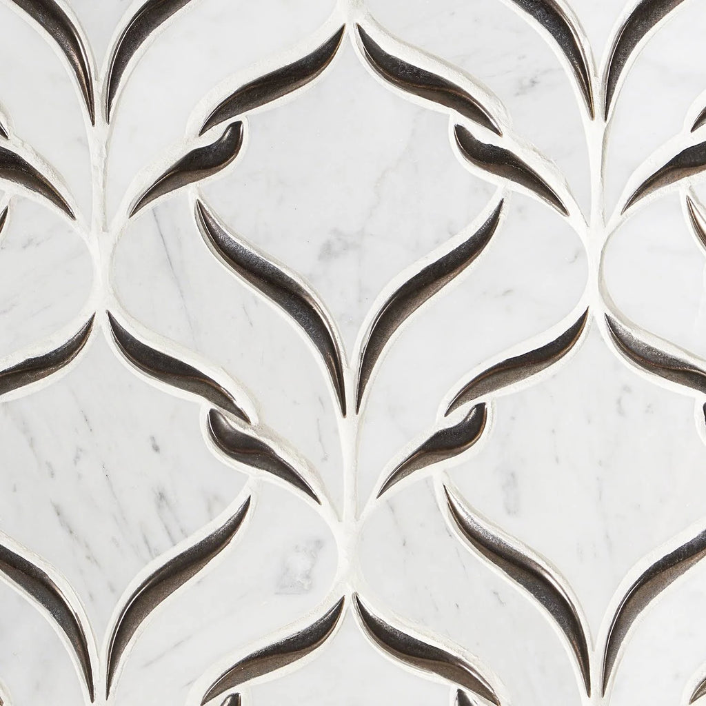 Polished Carrara Mosaic J7373