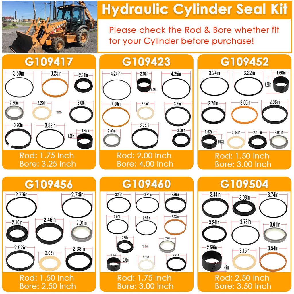 Hydraulic Cylinder Seal Kit B564069