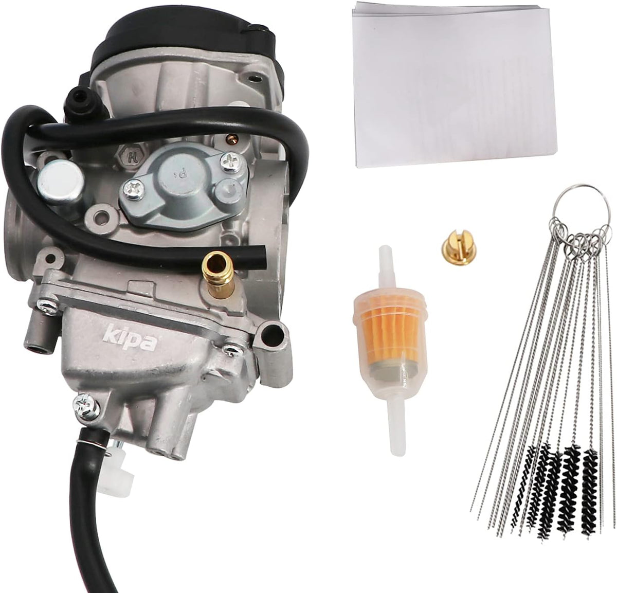 Carburetor Fuel Filter Carbon Dirt Jet Cleaner Tool Kit V6547