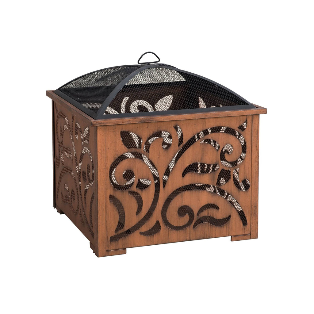26 in. Square Wood Burning Firepit I499194