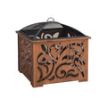 26 in. Square Wood Burning Firepit I499194