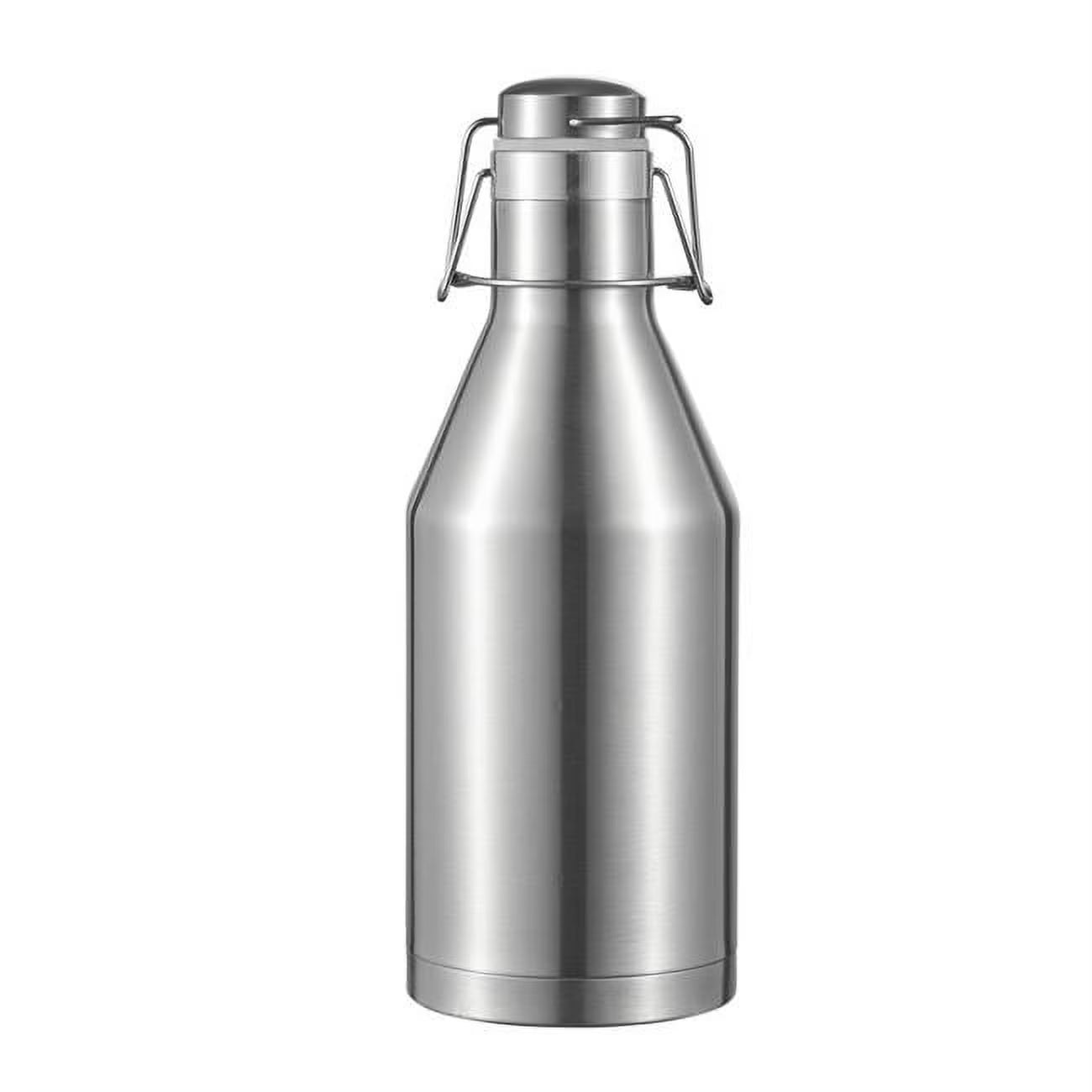 64 oz Double Wall Beer Growler Vacuum Bottle P671845