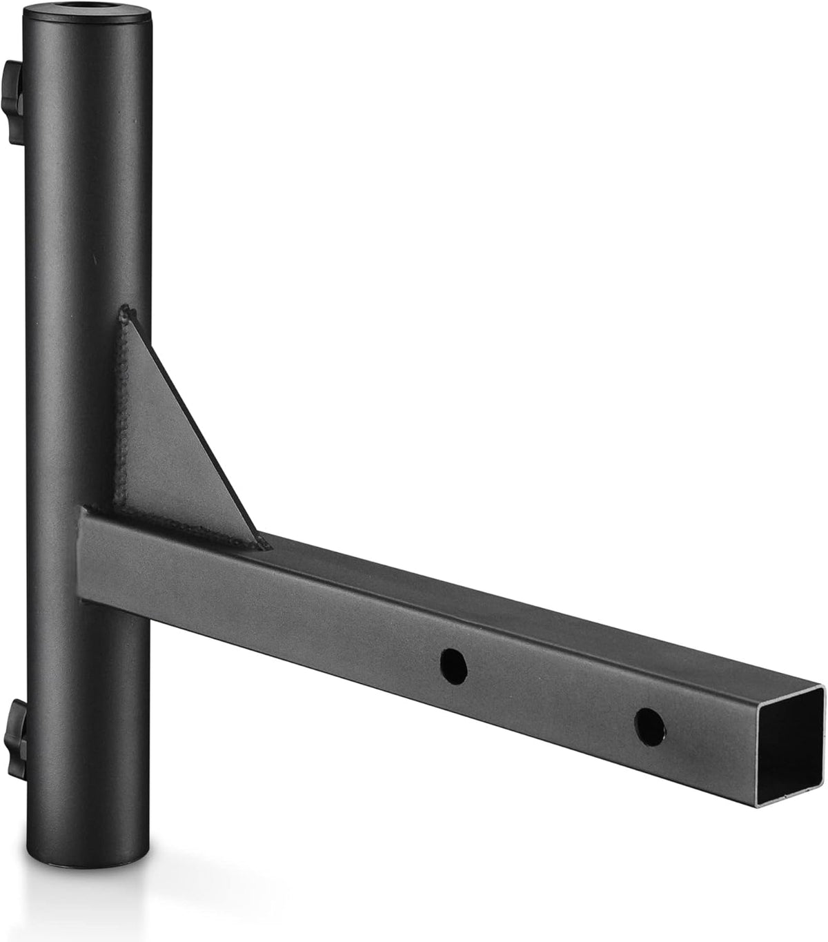 2 Hitch Mount Flagpole Holder with Anti-Wobble Screw Black O1278