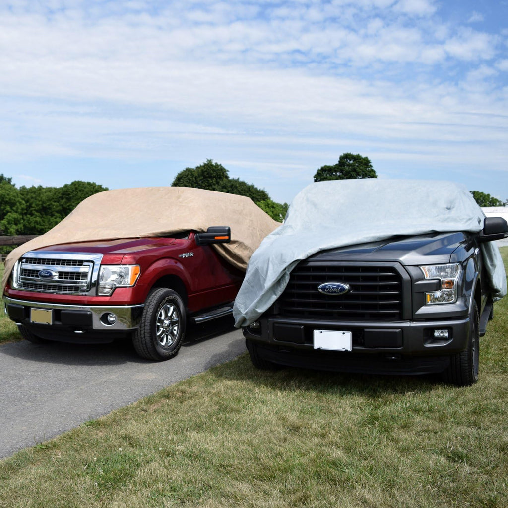 Tan Size T8 4 Layer Waterproof Truck Cover with Shell or Bed Cap K692420
