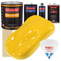 Sunshine Yellow Gallon Urethane Basecoat Clearcoat Car Auto Paint Kit J14143