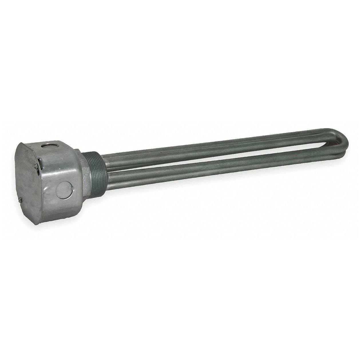 Screw Plug Immersion Heater, 15-1/2 in. L D6079