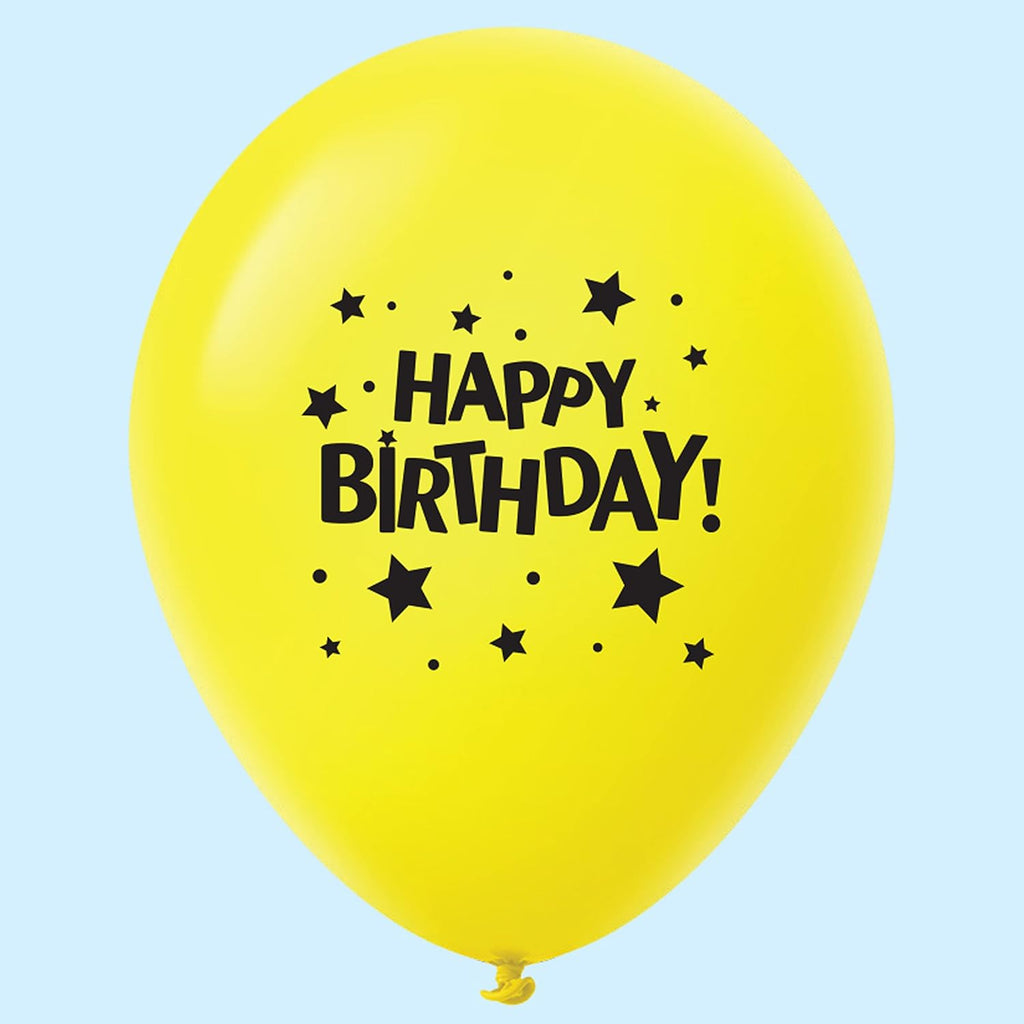 12 16oz Cups + 1 Birthday Balloon T6412