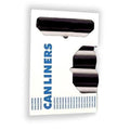 Black Low Density Can Liners 40-45 Gallons I36506