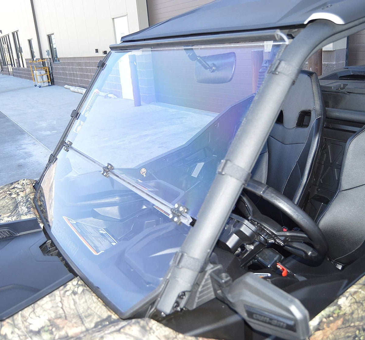 Full Folding Scratch Resistant Polycarbonate Windshield L5515