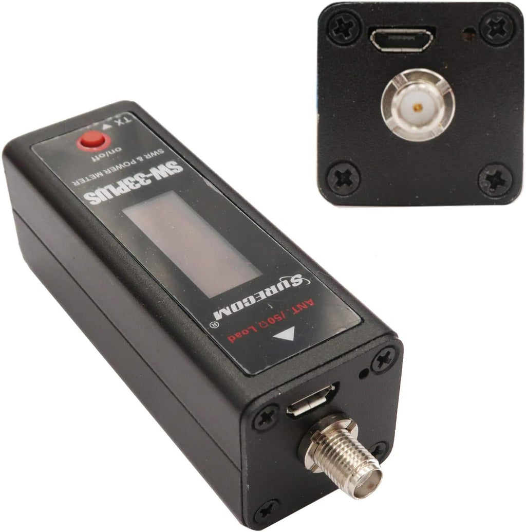 100W 125-525 MHz Digital VHF UHF Two-Way Radio SWR Meter Pack of 2 W3092
