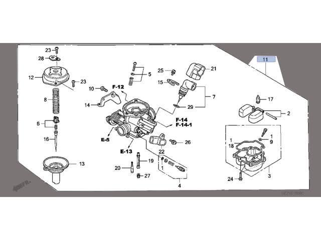 2003-2006 NP Carburetor Assembly Z393570