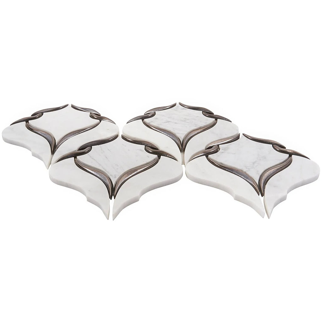 Polished Carrara Mosaic J7373