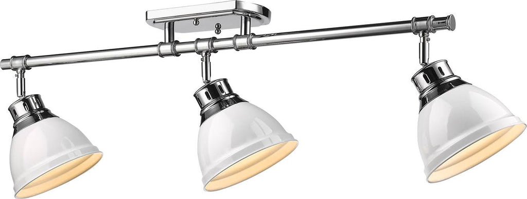 3 Light Semi-Flush Track Light D76345