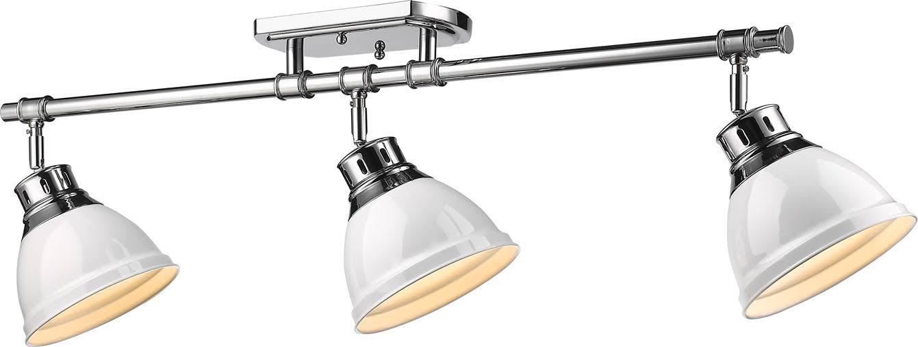 3 Light Semi-Flush Track Light D76345