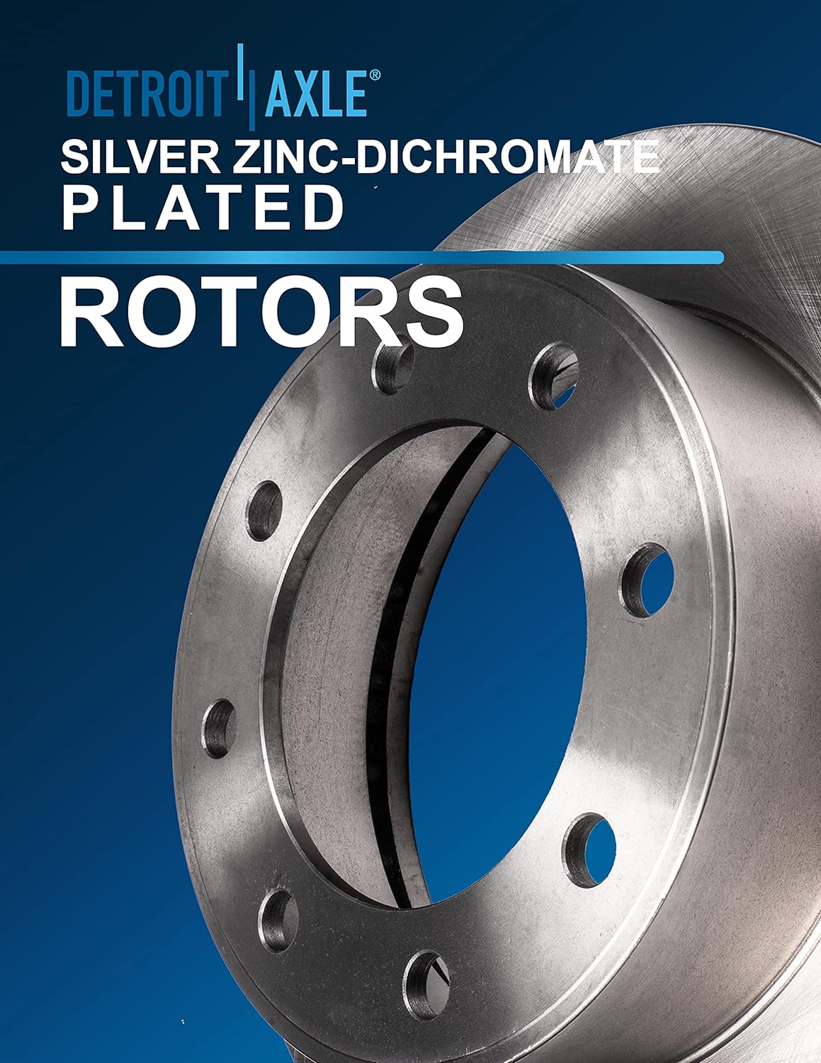 Front Disc Rotors and Brake Pads Replacement 6pc Set A786537