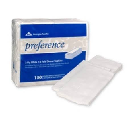 Paper 2Ply 1/8 Fold Napkin Pack of 100 J2903
