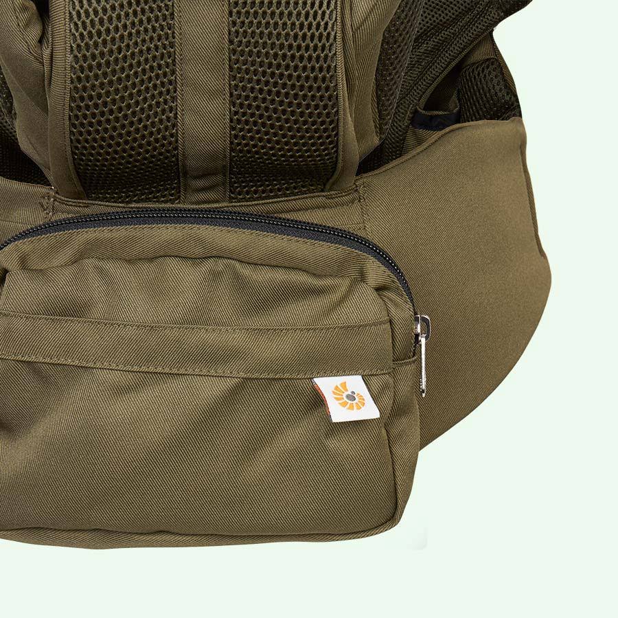 Khaki Green Mesh Baby Carrier A15739