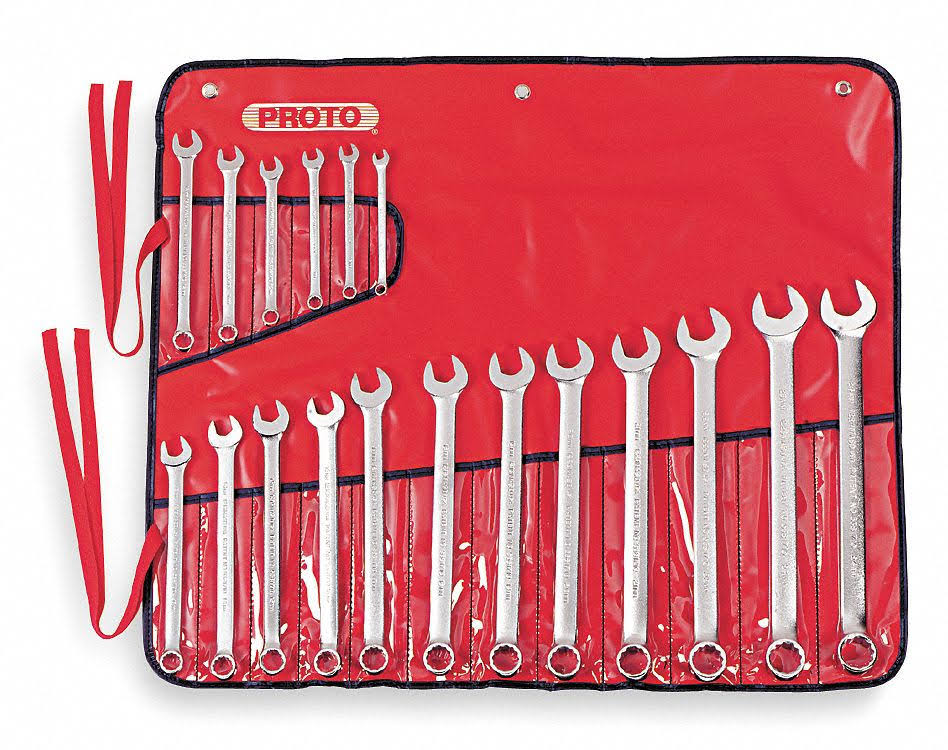 18 PC Metric Combination Wrench Set J6105