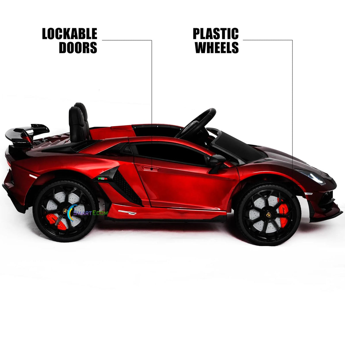 Red 12V Ride on Toy Car with Remote Control M825