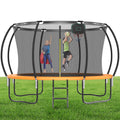 12FT Outdoor Kids Trampoline with Basketball Hoop & Enclosure G7166
