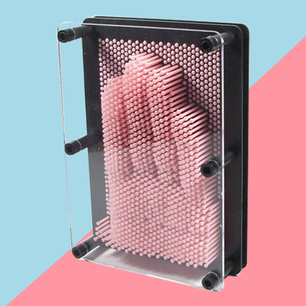 Medium Size Pink 3-Dimensional Pin Art Board Toy R25266